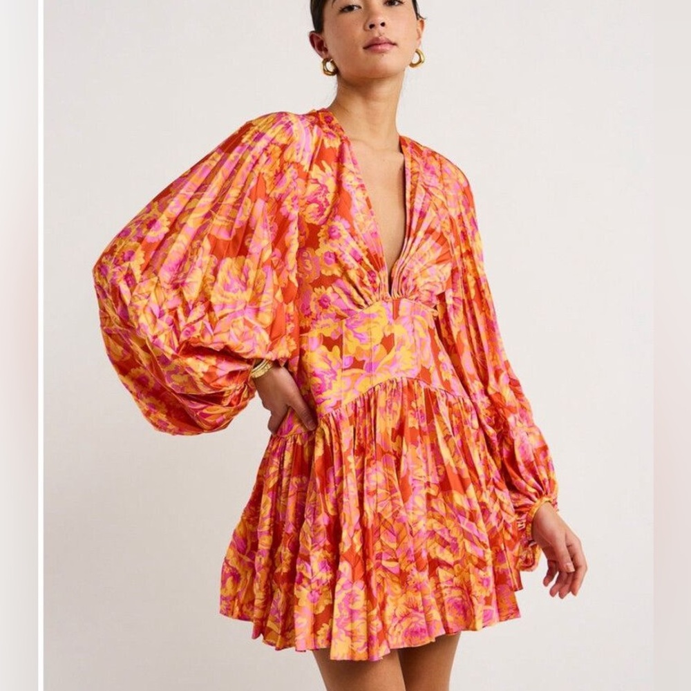 ACLER AUS 10 MARION DRESS/SUMMER BLOOM